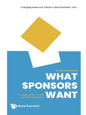 cover image of What Sponsors Want